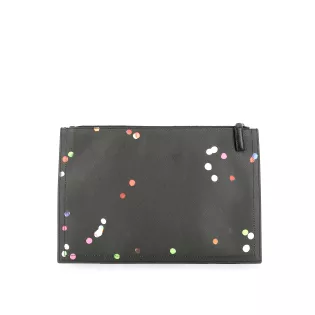 Pochettes Givenchy Confettis Cuir Noir