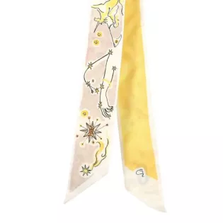 Mitzah Dior Soie Jaune