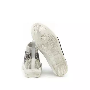 Sneakers 41,5 Dior Toile Blanc