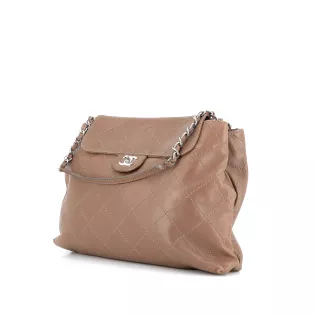 Sac Cabas Chanel Cuir Marron