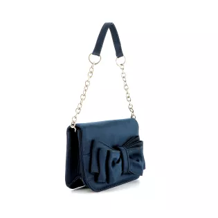 Mini sac Vintage Saint Laurent Bleu marine