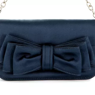 Mini sac Vintage Saint Laurent Bleu marine