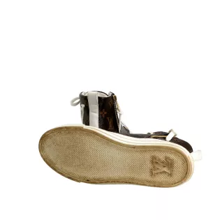 Sneakers Louis Vuitton Toile enduite Marron