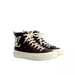 Sneakers Louis Vuitton Toile enduite Marron
