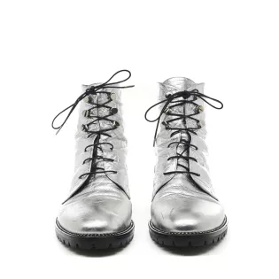 Bottines 40,5 Dior Cuir Argenté