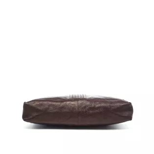 Sac porté épaule Vintage Fendi Cuir Bordeaux