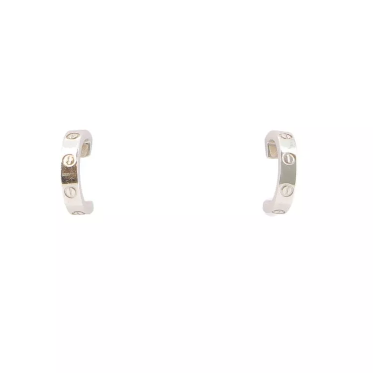 Boucles d’oreilles Love Cartier Argent