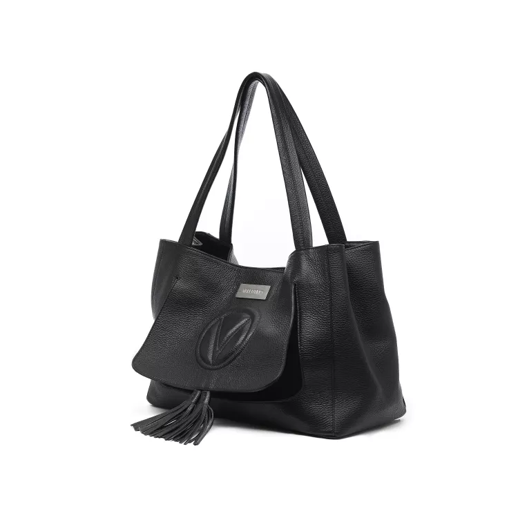 Sac Cabas Valentino Cuir Noir