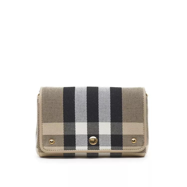 Sac bandoulière Burberry Toile Beige