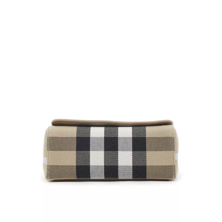 Sac bandoulière Burberry Toile Beige
