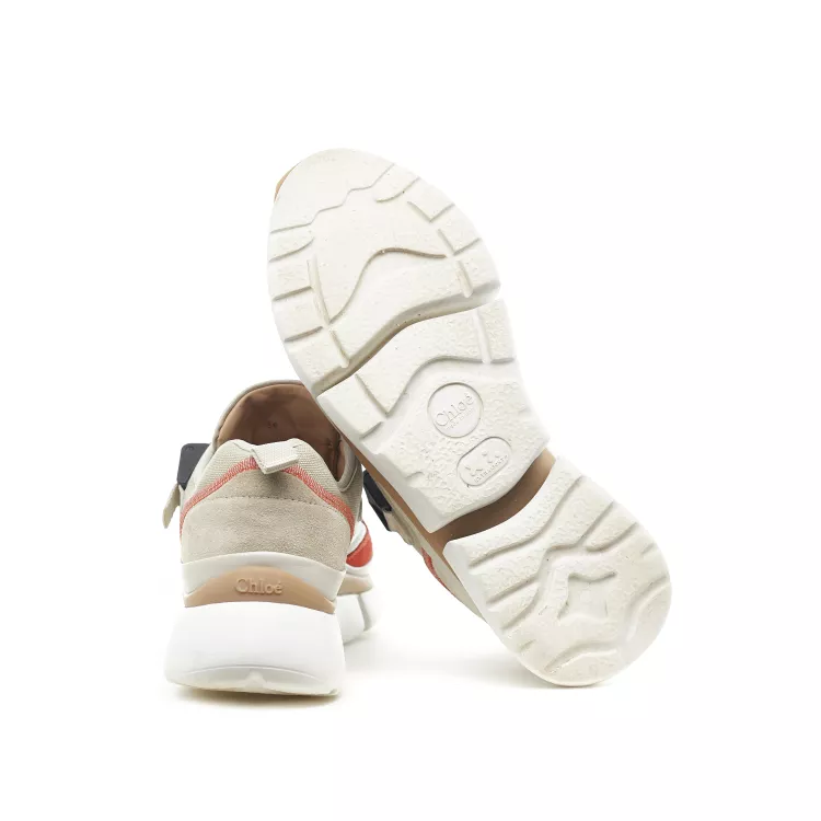 Sneakers 38 Chloé Tissu technique Beige
