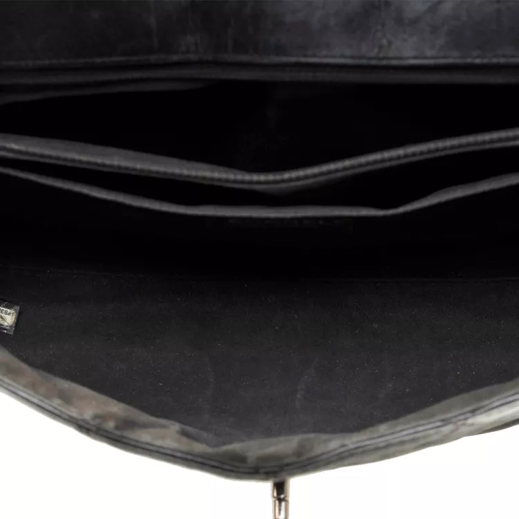 Sac Chanel Vintage Timeless Cuir lisse Noir