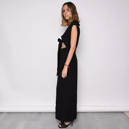 Dress S.38 Chanel Silk Black