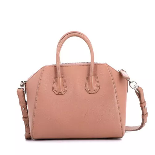 Sac cabas Antigona Givenchy Cuir grainé Rose