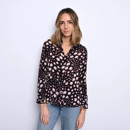 Shirt S.36 Saint Laurent Etoiles Noir