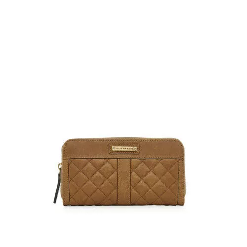 Portefeuille Burberry Cuir Marron