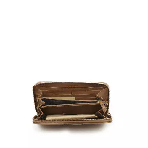 Portefeuille Burberry Cuir Marron